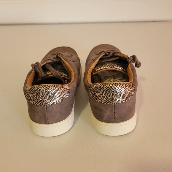 NEW Billy Footwear Women Sneaker Low Top Zip Espresso Adaptive Size 8.5 W KF198 - Picture 4 of 6